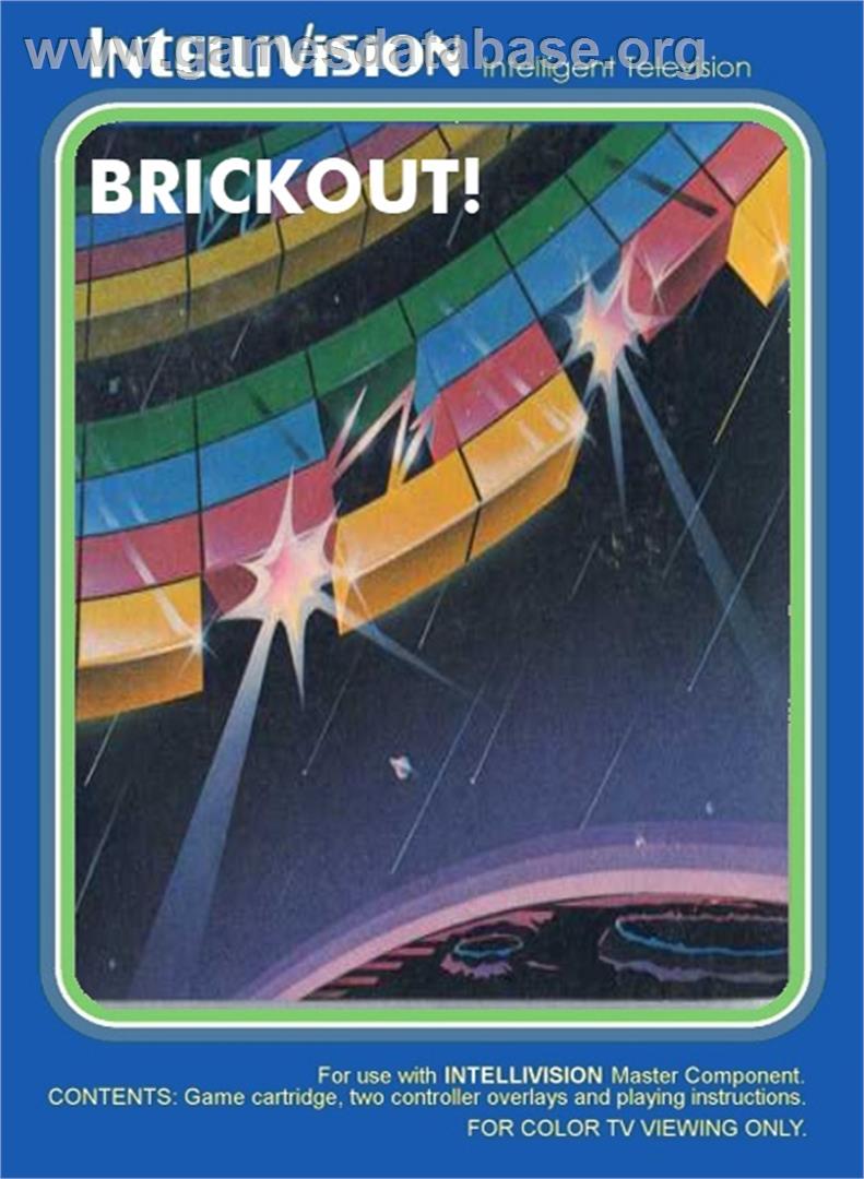 Brickout - Mattel Intellivision - Artwork - Box