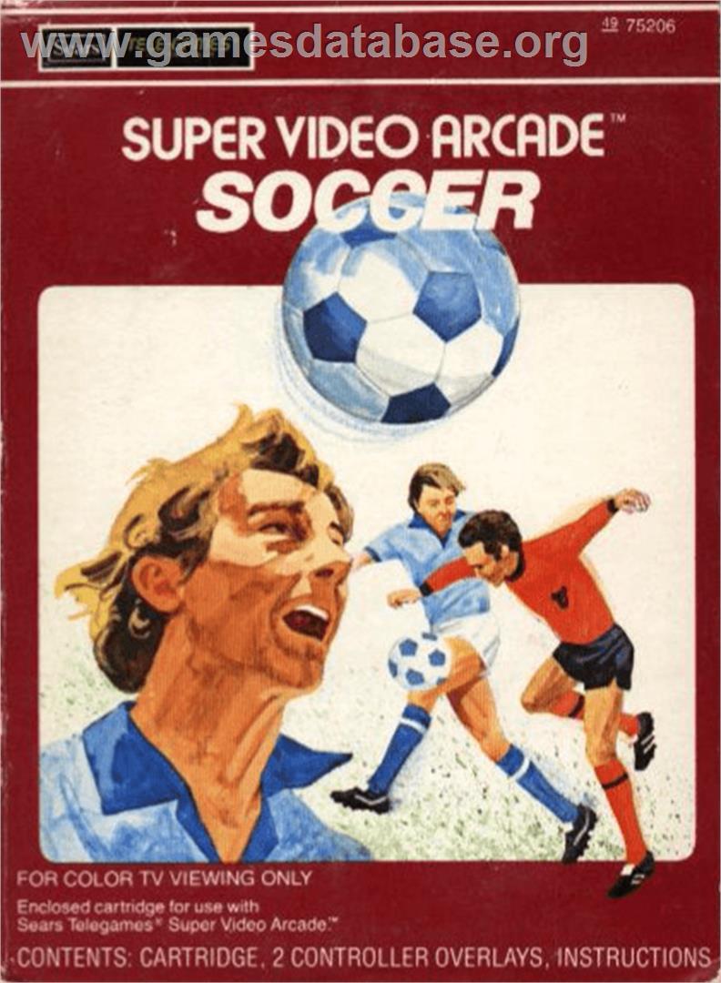 Super NASL Soccer - Mattel Intellivision - Artwork - Box