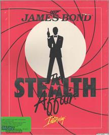 Box cover for James Bond 007 - The Stealth Affair on the Microsoft DOS.