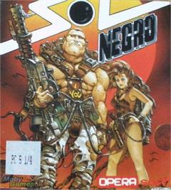 Box cover for Sol Negro on the Microsoft DOS.