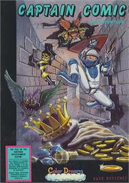 Box cover for The Adventures of Captain Comic on the Microsoft DOS.