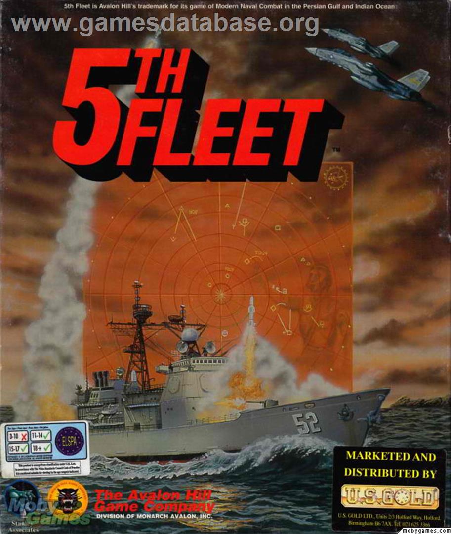 5th Fleet, The - Microsoft DOS - Artwork - Box