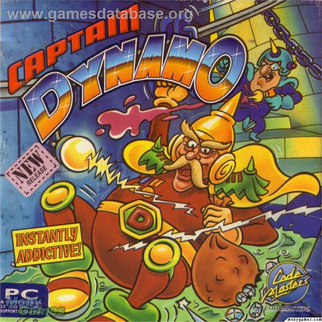 Captain Dynamo - Microsoft DOS - Artwork - Box