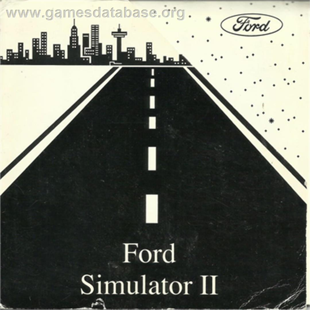 Ford Simulator II - Microsoft DOS - Artwork - Box