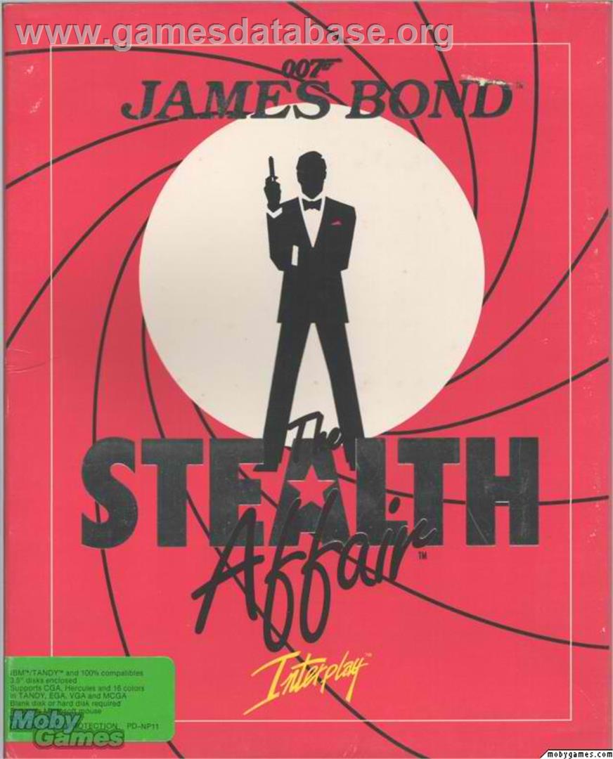 James Bond 007 - The Stealth Affair - Microsoft DOS - Artwork - Box