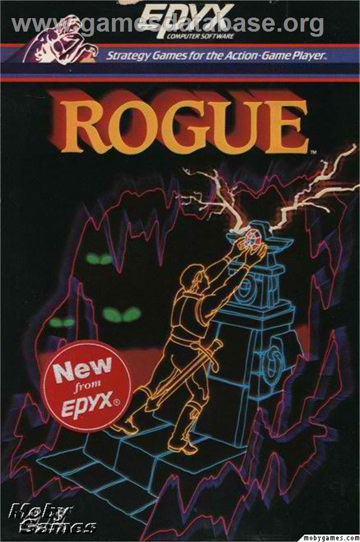 Rogue - Microsoft DOS - Artwork - Box