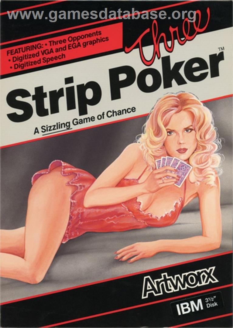 Strip Poker III - Microsoft DOS - Artwork - Box