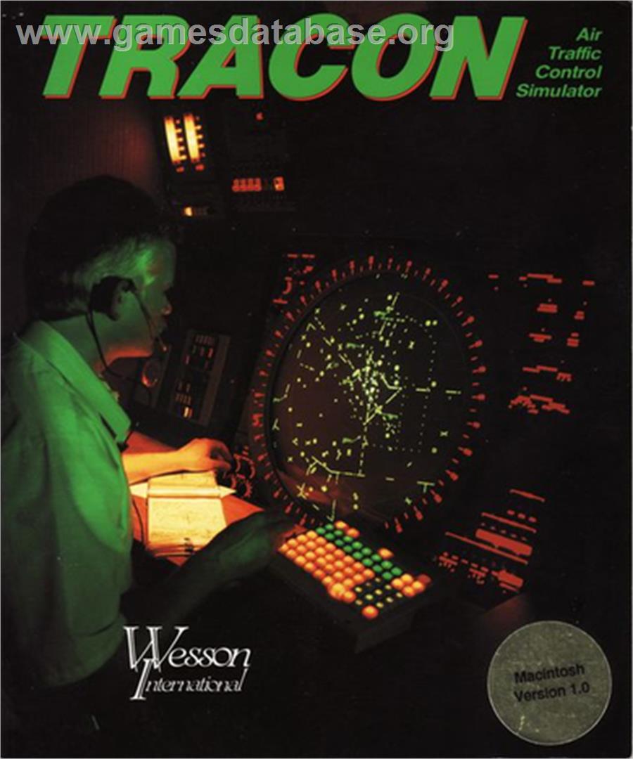 Tracon Air Traffic Control Simulator - Microsoft DOS - Artwork - Box