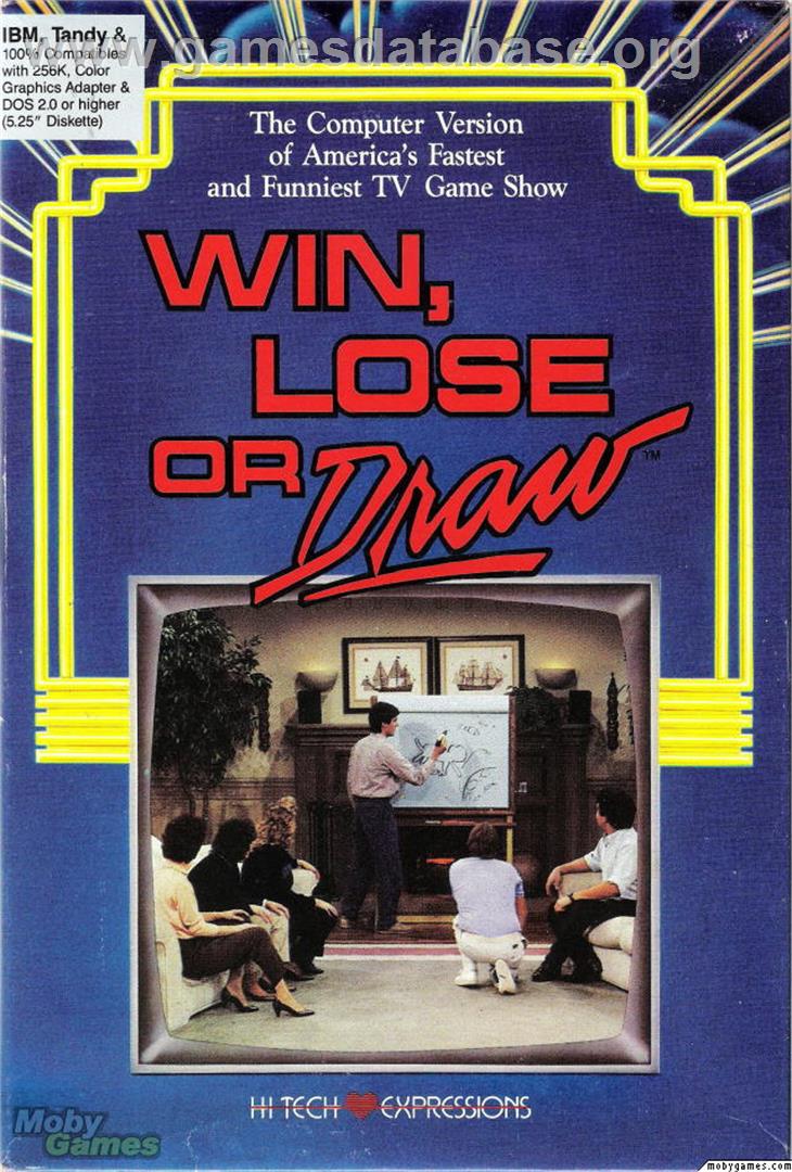 Win, Lose, or Draw - Microsoft DOS - Artwork - Box