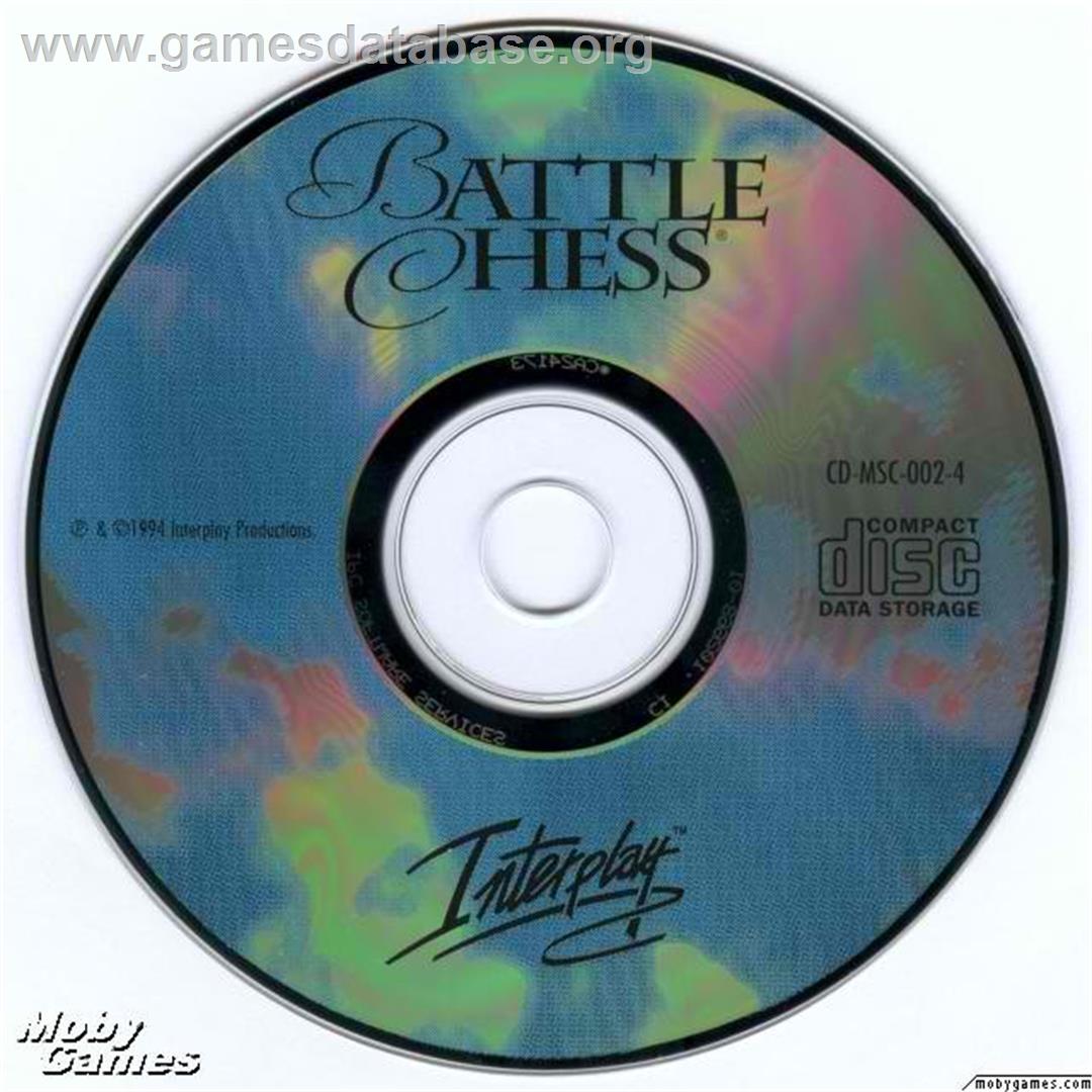 Battle Chess Enhanced - Microsoft DOS - Artwork - Disc