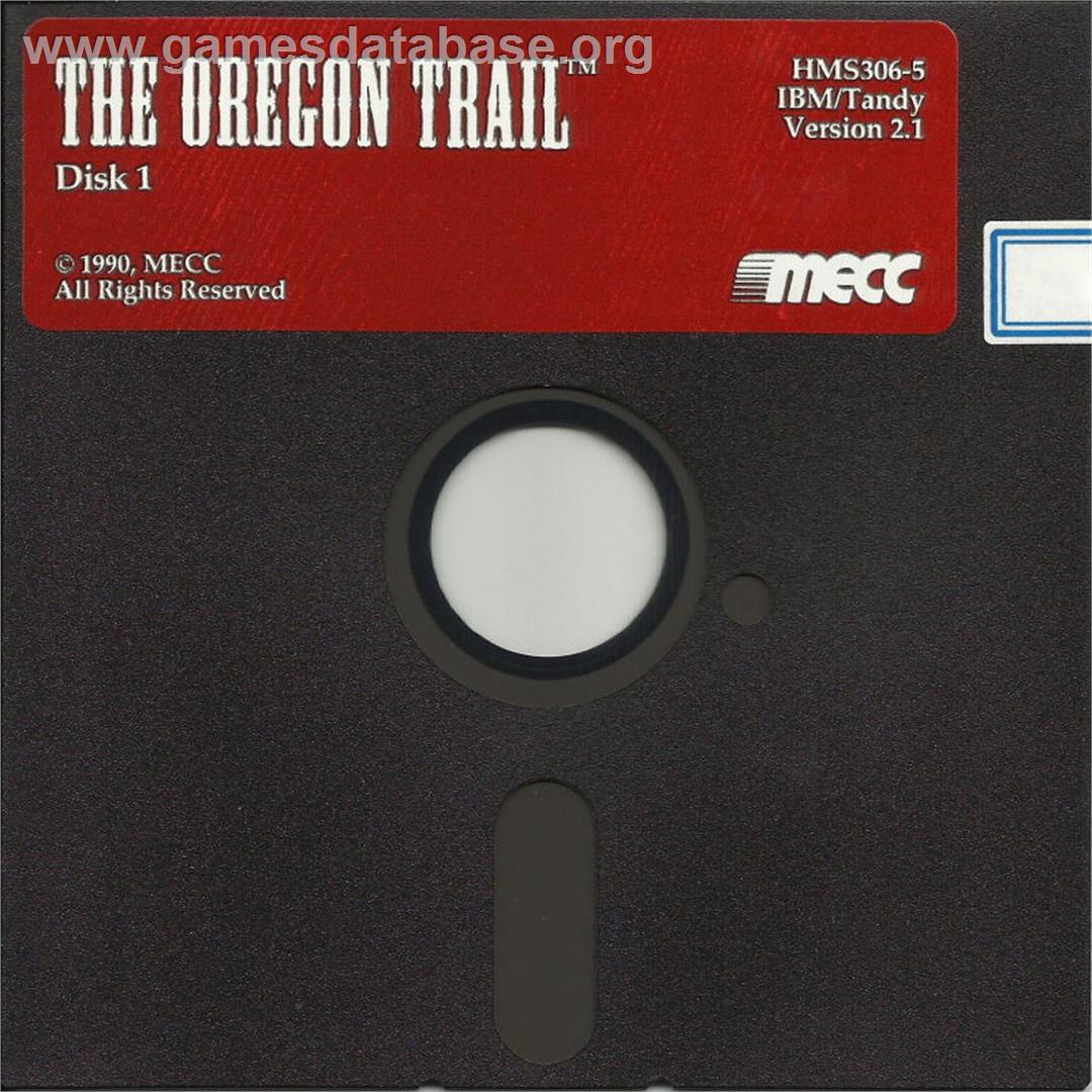 Oregon Trail, The - Microsoft DOS - Artwork - Disc