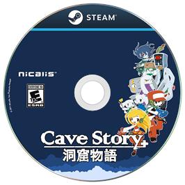 Box cover for Cave Story on the Microsoft Windows.