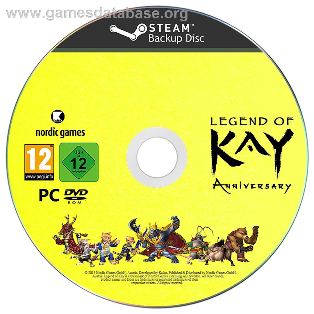 Legend of Kay Anniversary - Microsoft Windows - Artwork - Box