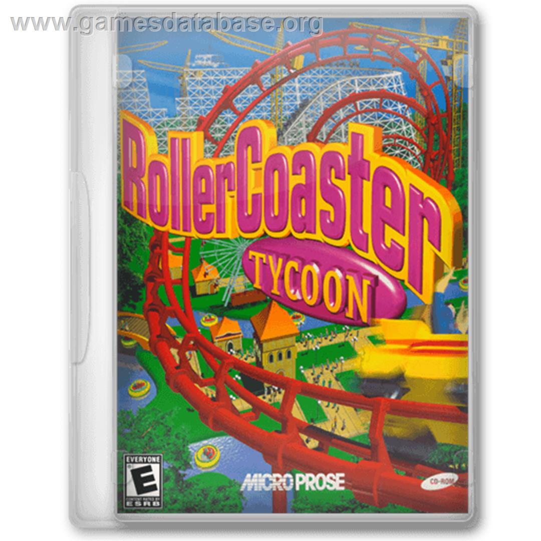 RollerCoaster Tycoon - Microsoft Windows - Artwork - Box