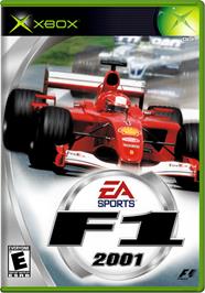 Box cover for F1 2001 on the Microsoft Xbox.