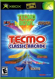 Box cover for Tecmo Classic Arcade on the Microsoft Xbox.