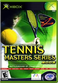 Box cover for Tennis Masters Series 2003 on the Microsoft Xbox.