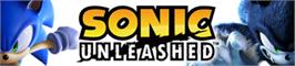 Banner artwork for SONIC UNLEASHED.