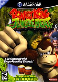 Box cover for Donkey Kong: Jungle Beat on the Nintendo GameCube.