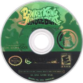 Artwork on the Disc for Donkey Kong: Jungle Beat on the Nintendo GameCube.