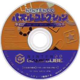 Artwork on the Disc for Nintendo Puzzle Collection on the Nintendo GameCube.