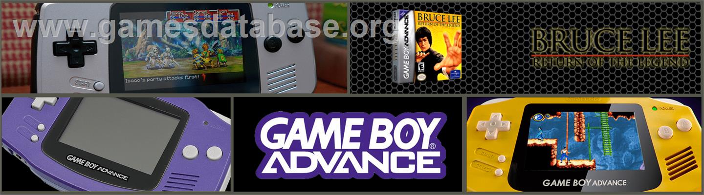 Bruce Lee: Return of the Legend - Nintendo Game Boy Advance - Artwork - Marquee