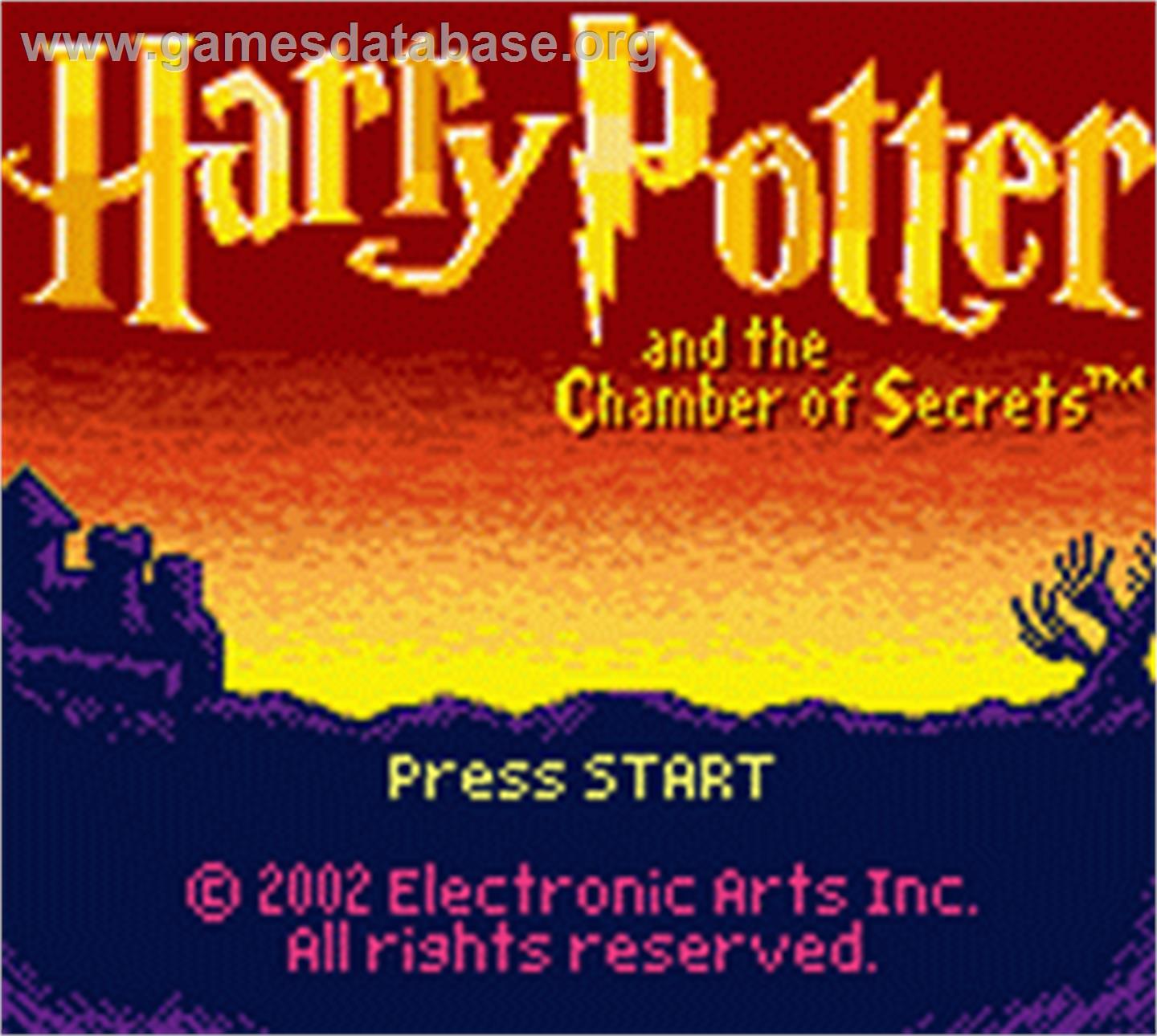 harry potter and the chamber of secrets title