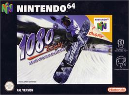 Box cover for 1080° Snowboarding on the Nintendo N64.