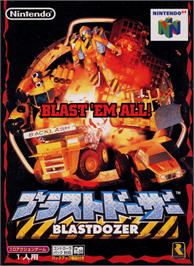 Box cover for Blast Dozer on the Nintendo N64.