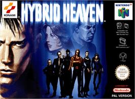 Box cover for Hybrid Heaven on the Nintendo N64.