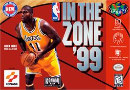 Box cover for NBA: In the Zone '99 on the Nintendo N64.