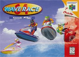 Box cover for Wave Race 64 on the Nintendo N64.