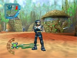 In game image of Star Twins on the Nintendo N64.