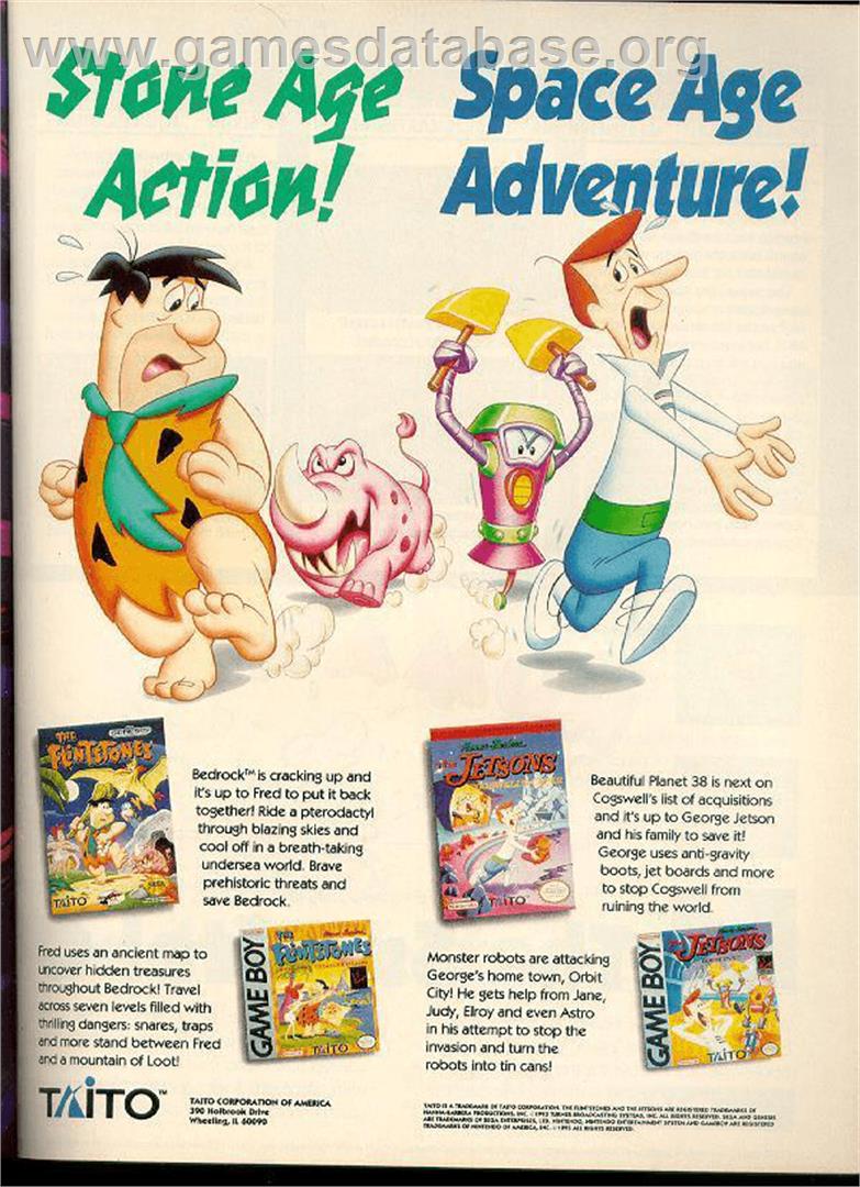 jetsons nes game