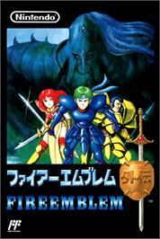 Box cover for Fire Emblem Gaiden on the Nintendo NES.