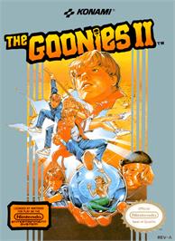 Box cover for Goonies 2 on the Nintendo NES.