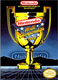 Box cover for Nintendo World Championships 1990 on the Nintendo NES.