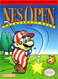 Box cover for Open Tournament Golf on the Nintendo NES.