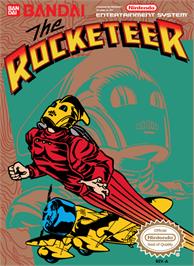 Box cover for Rocketeer on the Nintendo NES.