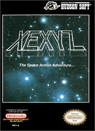 Box cover for Xexyz on the Nintendo NES.