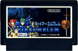 Cartridge artwork for Fire Emblem Gaiden on the Nintendo NES.