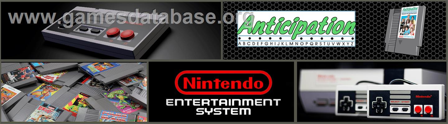 Anticipation - Nintendo NES - Artwork - Marquee