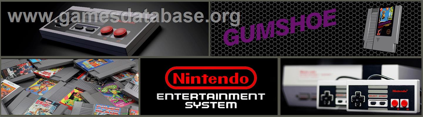 Gumshoe - Nintendo NES - Artwork - Marquee