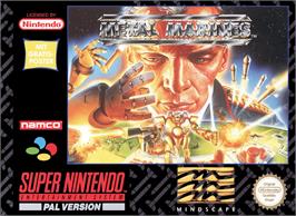 Box cover for Metal Marines on the Nintendo SNES.