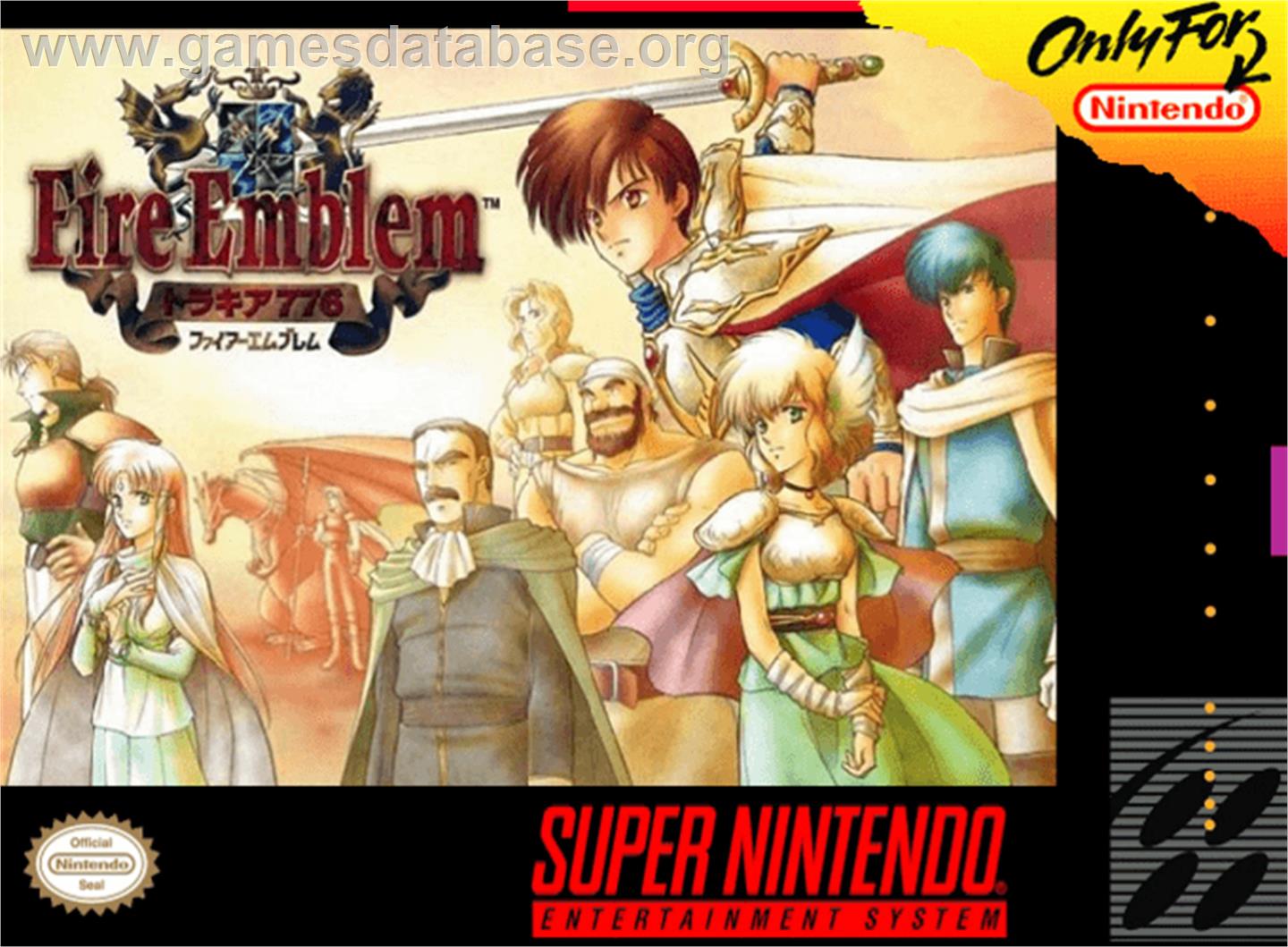 Fire Emblem: Thracia 776 - Nintendo SNES - Artwork - Box