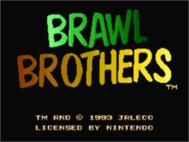 Brawl Brothers - Nintendo SNES - Games Database