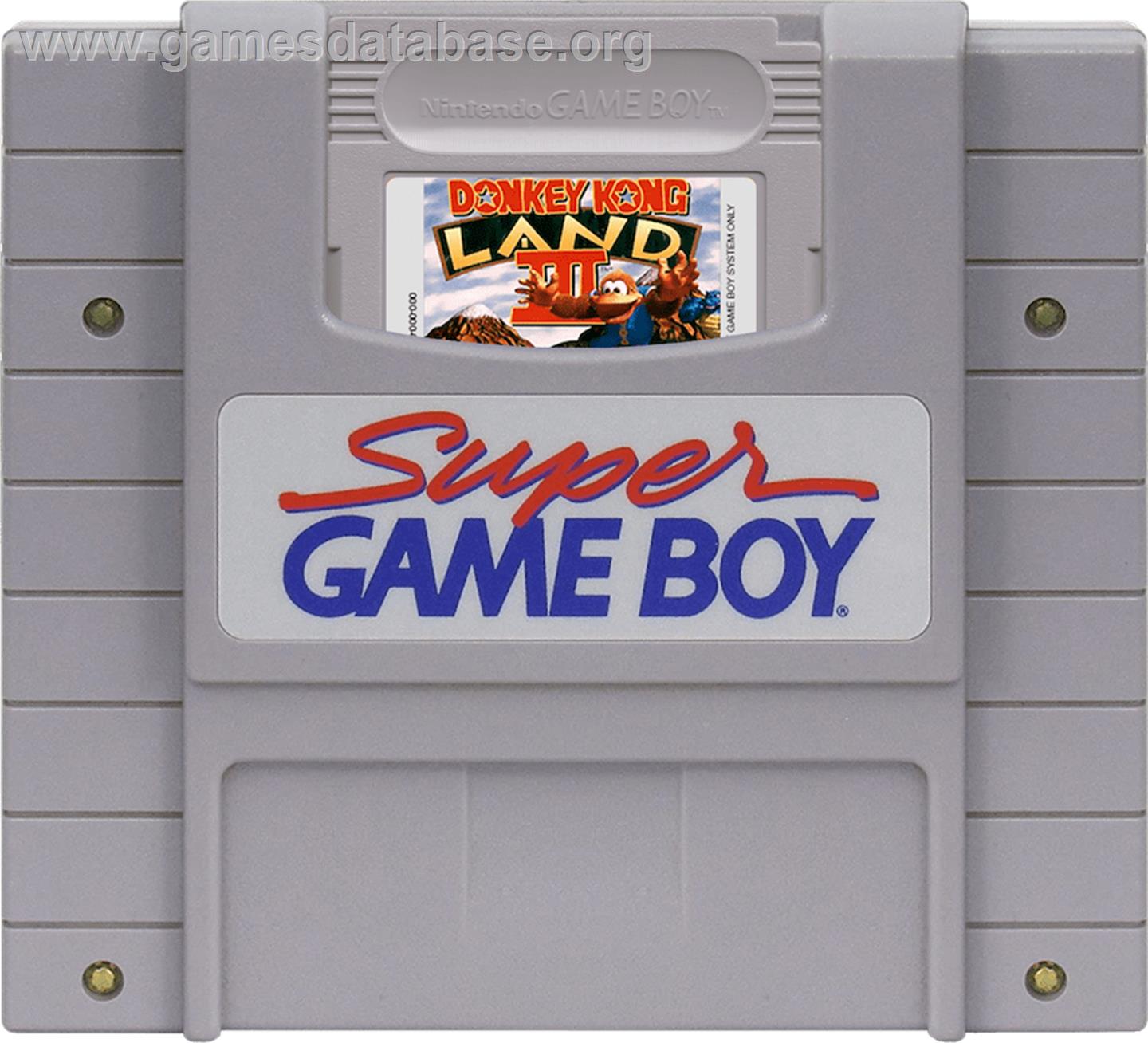 Donkey Kong Land III - Nintendo Super Gameboy - Artwork - Cartridge