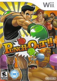 Box cover for Punch Out! on the Nintendo Wii.