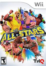 Box cover for WWE All Stars on the Nintendo Wii.