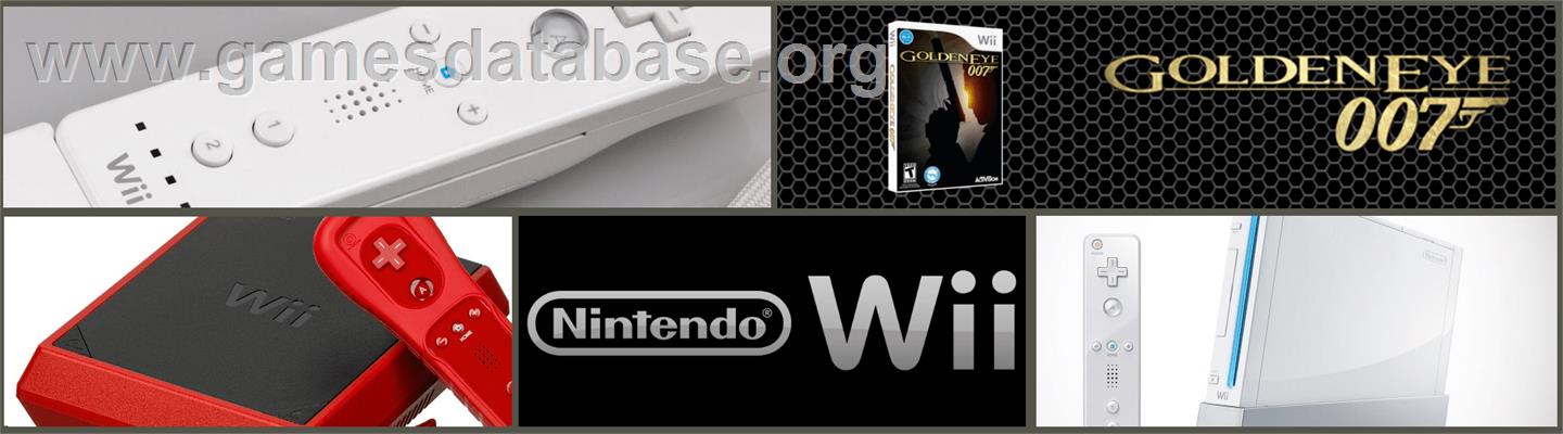 Goldeneye 007 - Nintendo Wii - Artwork - Marquee